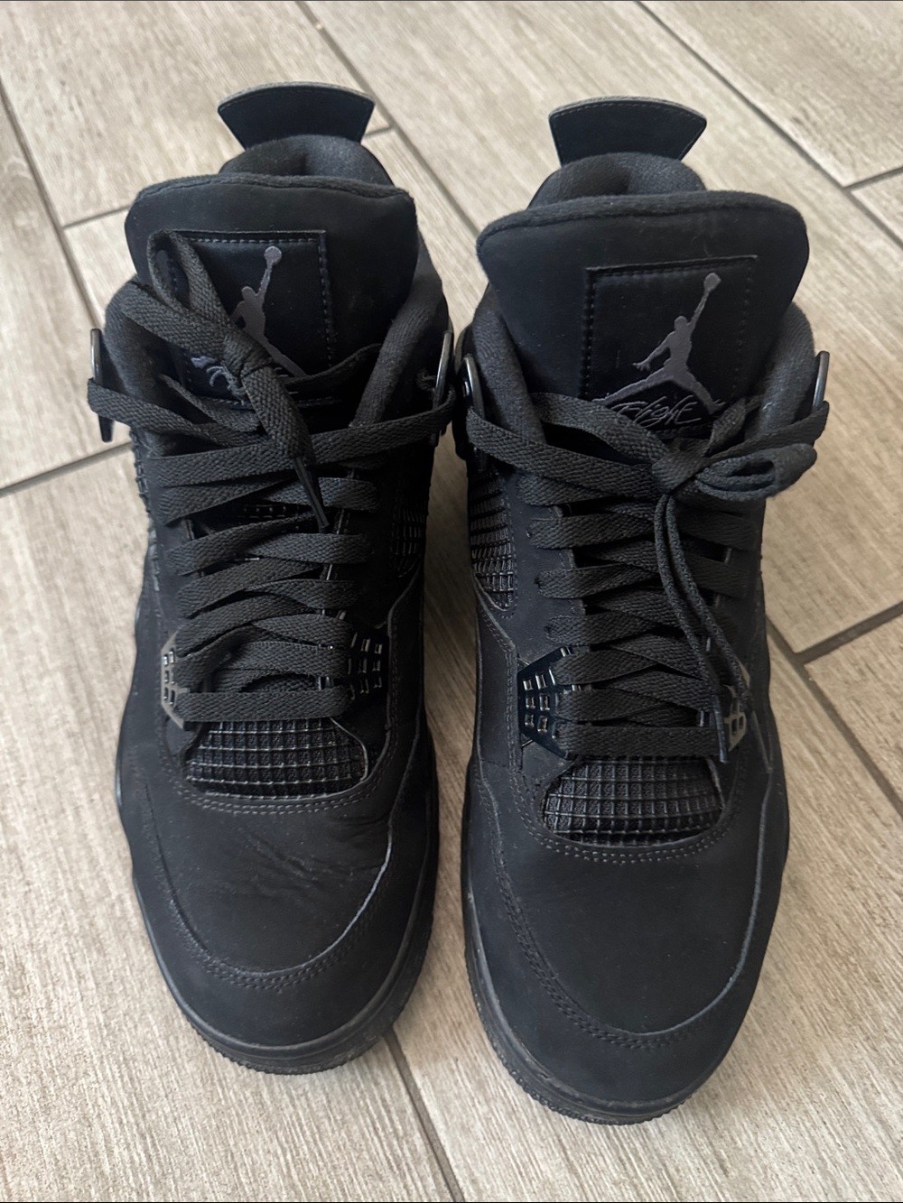 Jordan Men's Sneakers - Black Cats Retro High-Top